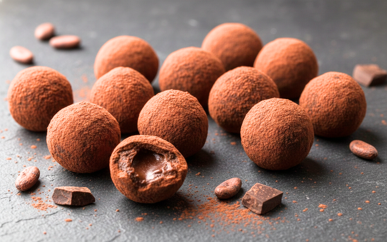 Truffes au chocolat