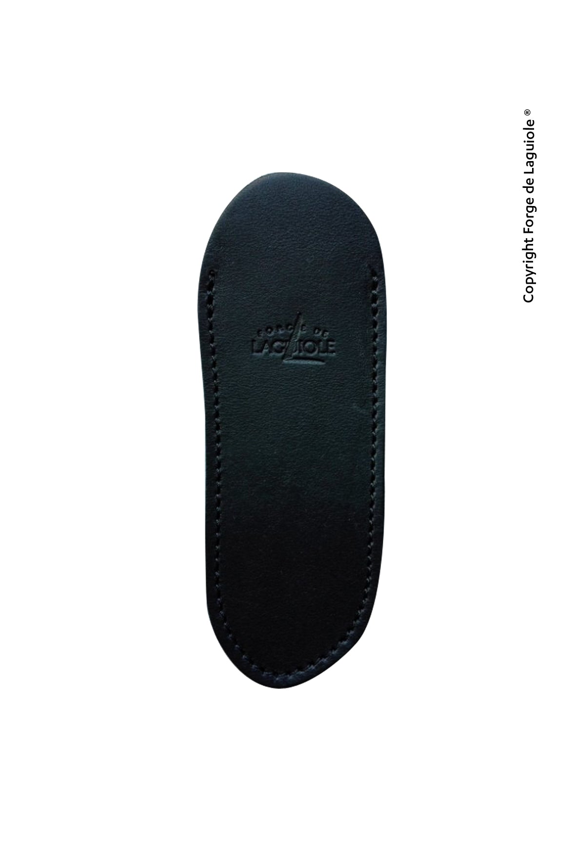 Etui en Cuir Buron 11 cm - Foureau – Laguiole Noir - Laguiole - Couteau de poche - 00000582 - F 2 N - La Guilde Culinaire