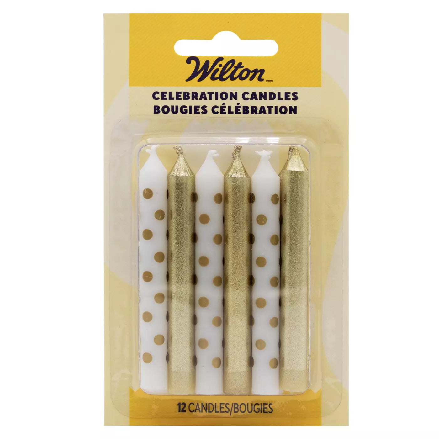 Bougies célébration, 12 unités