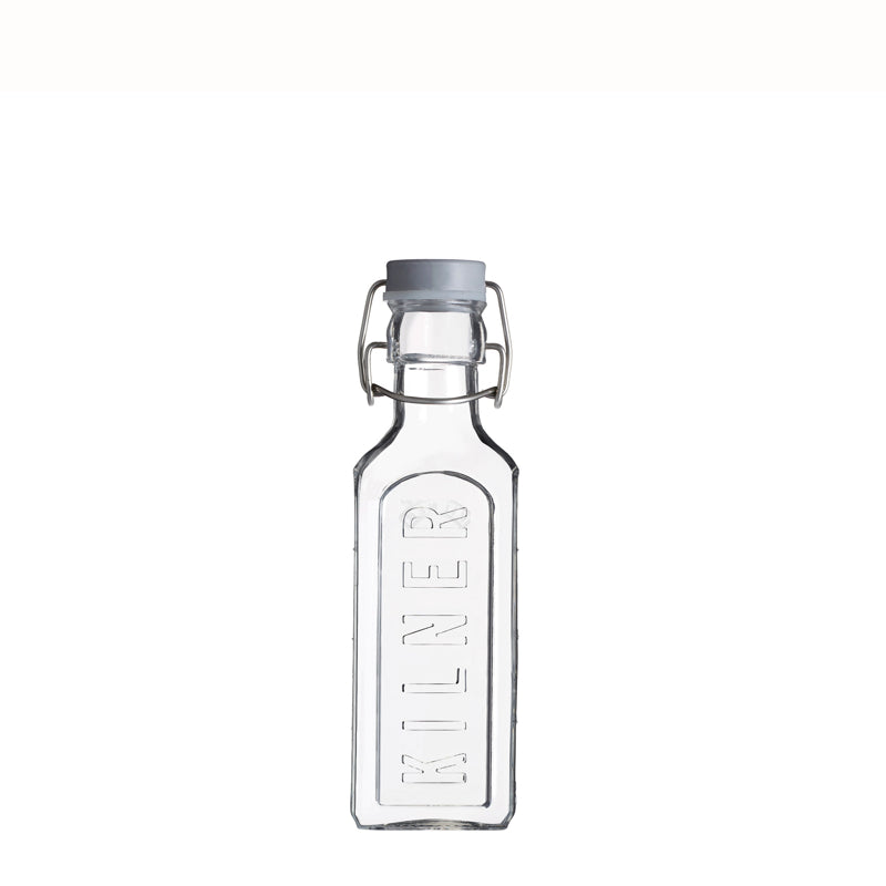 Bouteille carrée à clip - 330ml - Kilner - Bouteille - - La Guilde Culinaire