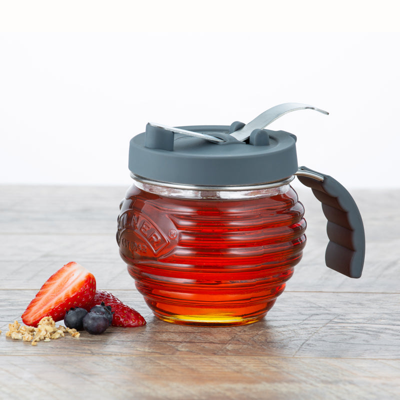 Bocal à sirop - 400ml - Kilner - Verseur à sirop - - La Guilde Culinaire