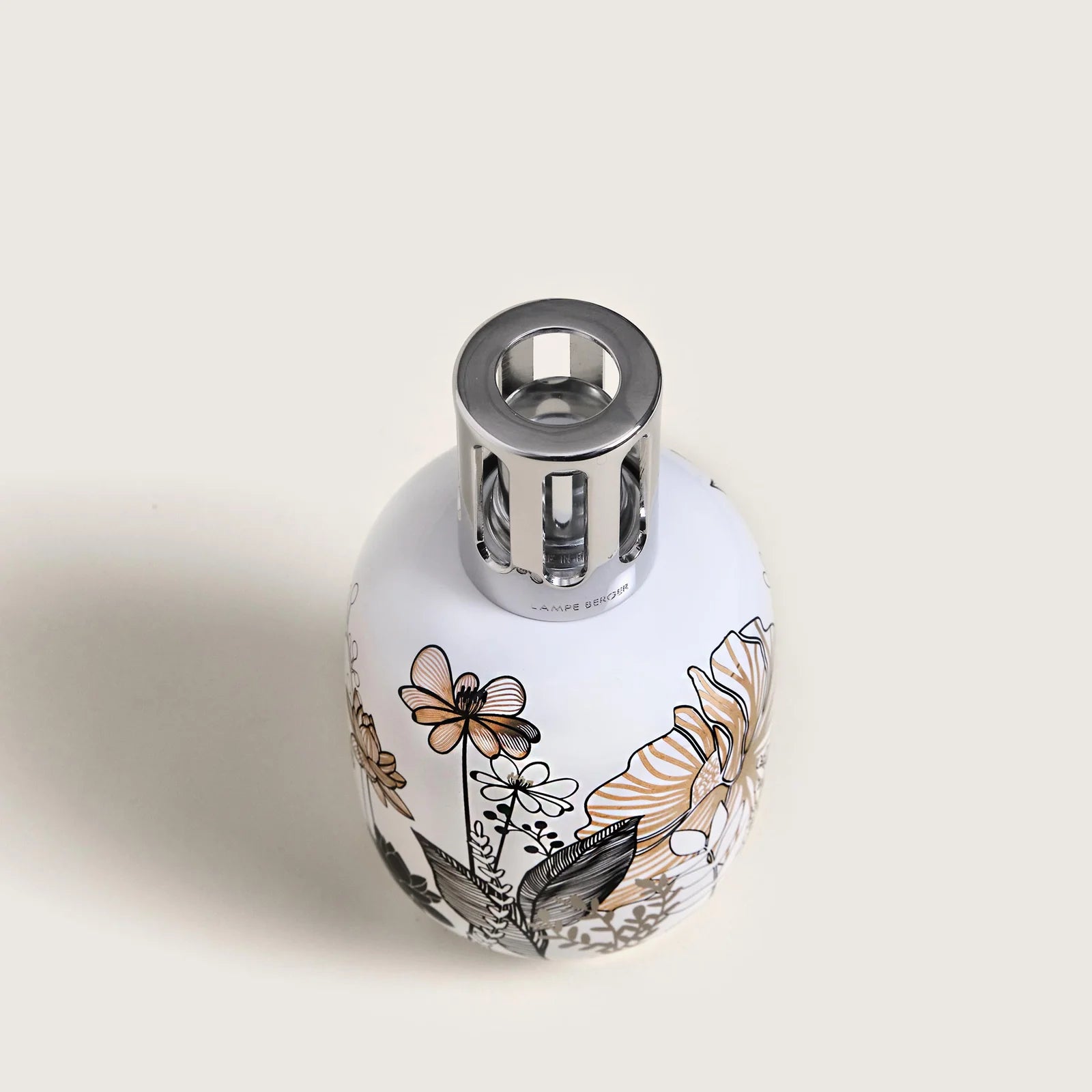 Lampe Berger Porcelaine Blanche Végétale - Maison Berger Paris - Lampe Berger - - La Guilde Culinaire