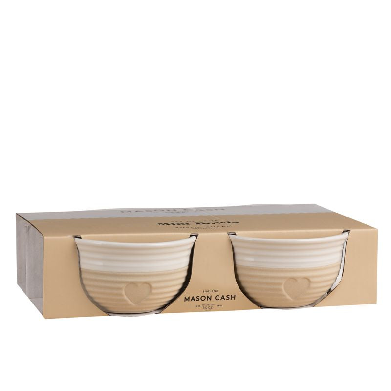 Mini bols Rustic Charm - jeu de 4