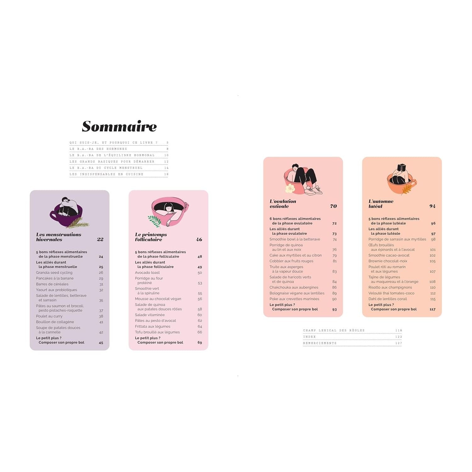 Bien manger au fil de mon cycle ! - Larousse Ed. - Livre de cuisine - - La Guilde Culinaire