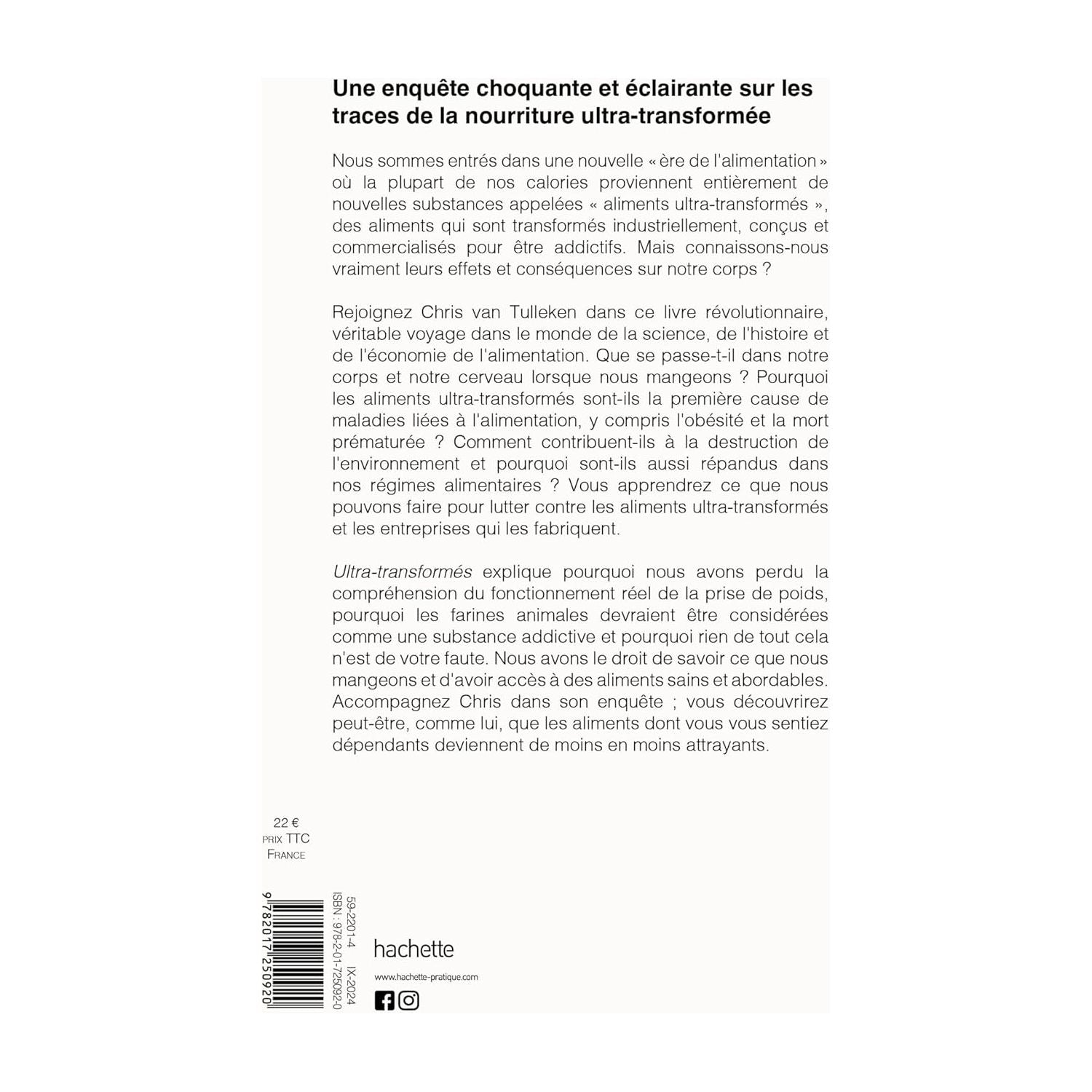 Ultra-transformés ! - Hachette Ed. - Livre de cuisine - - La Guilde Culinaire