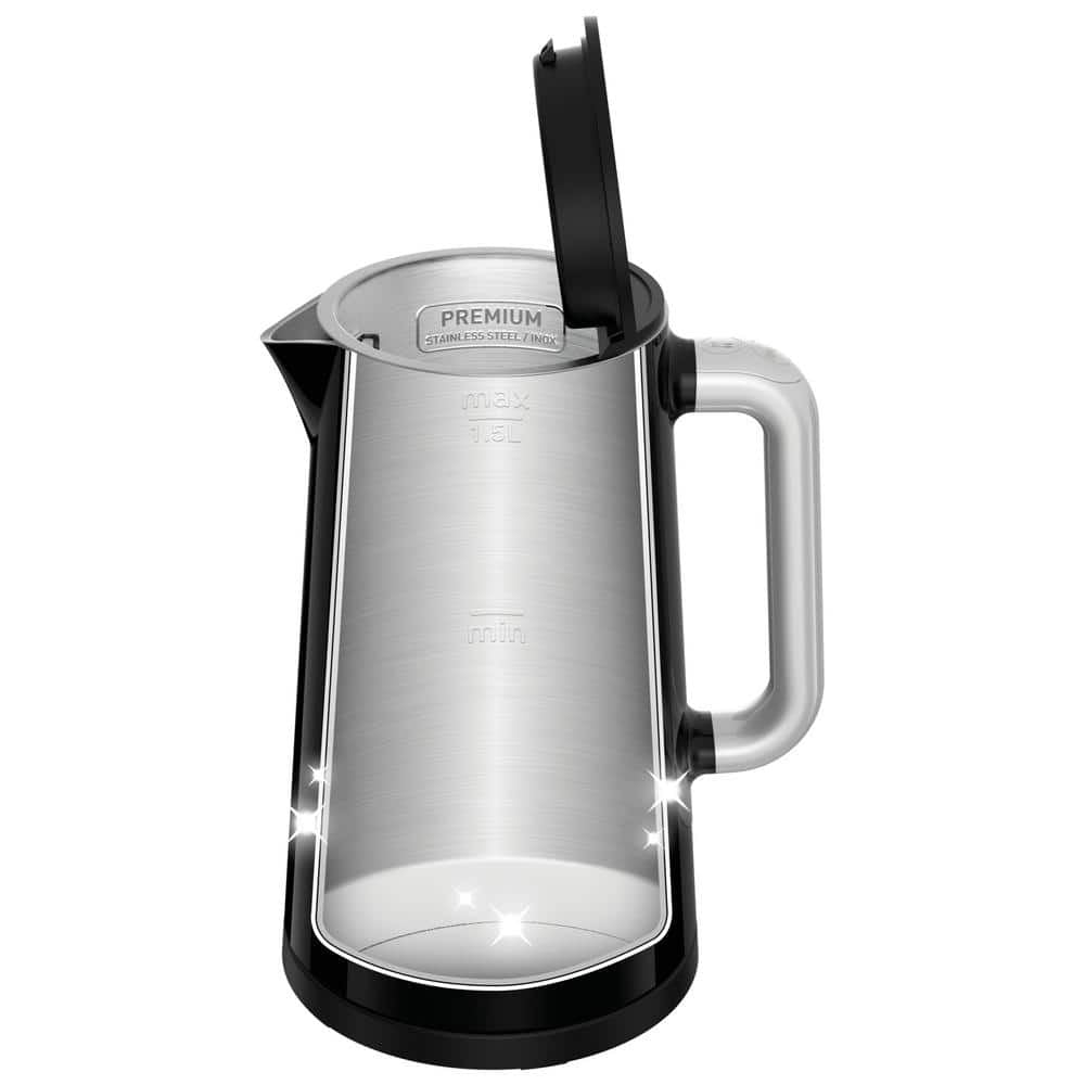 Bouilloire numérique Smart'n light 1,7 L 12 tasses - Krups - Bouilloire - - La Guilde Culinaire