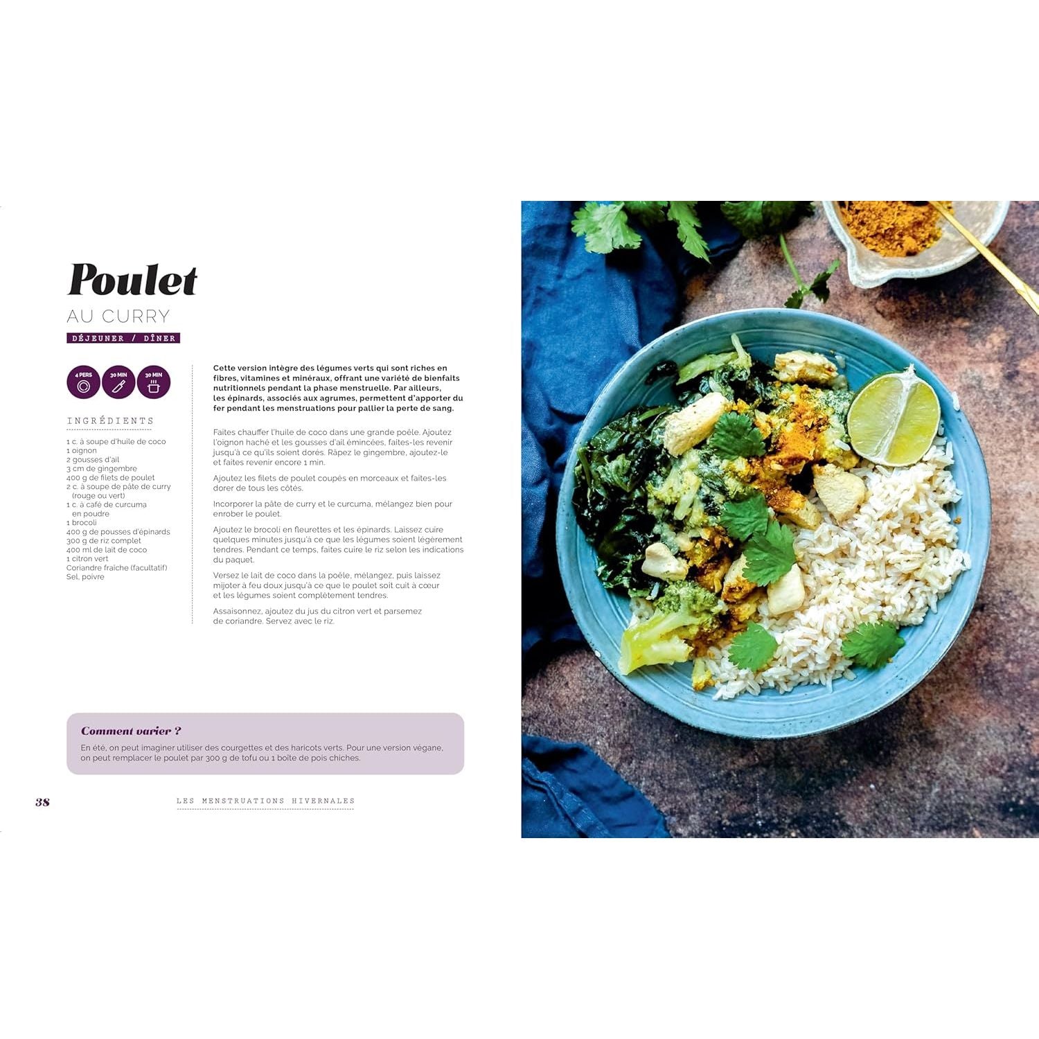 Bien manger au fil de mon cycle ! - Larousse Ed. - Livre de cuisine - - La Guilde Culinaire