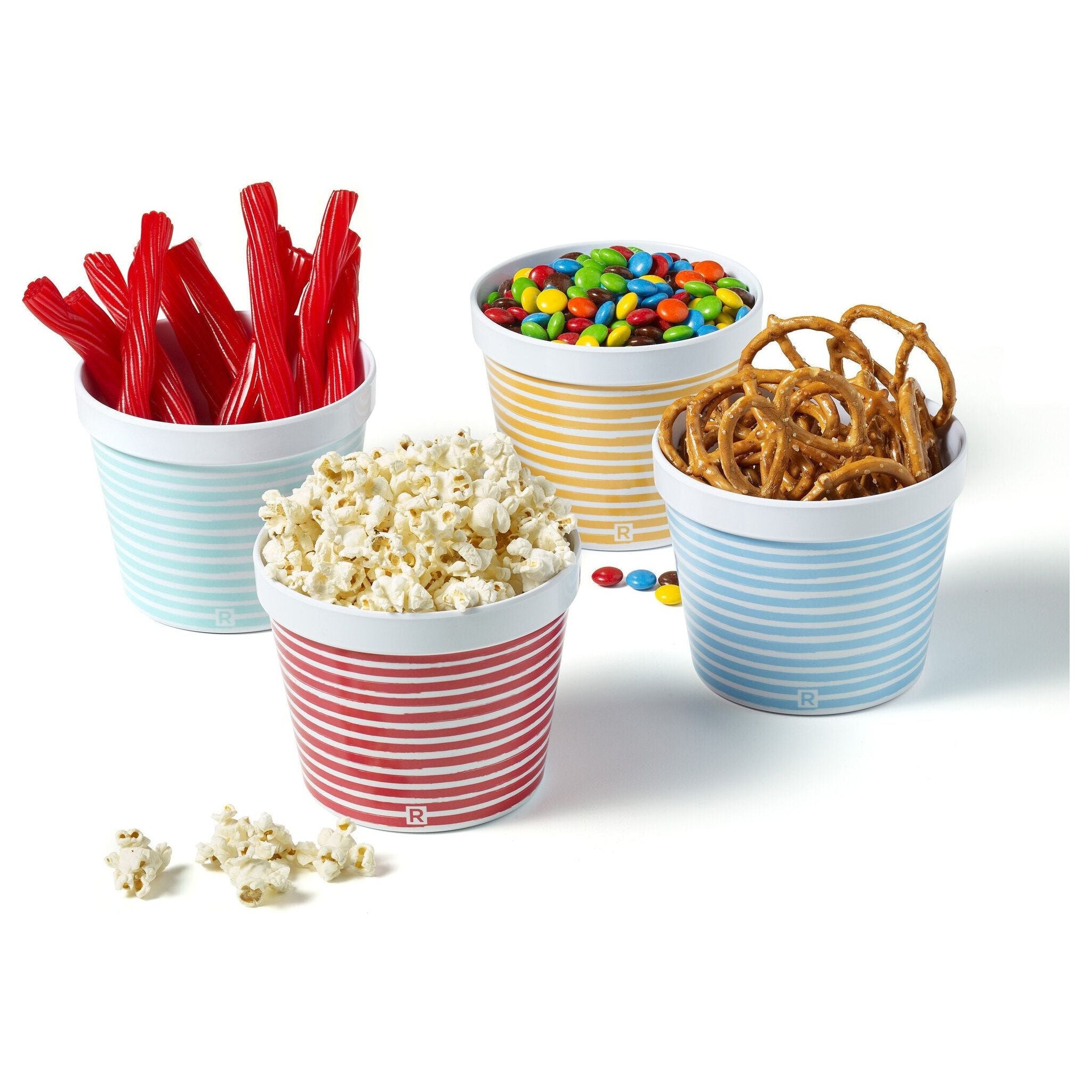 Ensemble de 4 bols à maïs soufflé individuels RICARDO - Ricardo - Bol - - La Guilde Culinaire