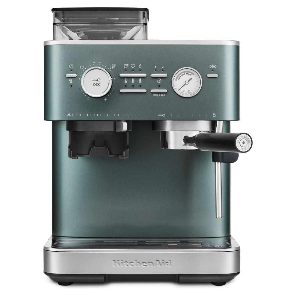 Machine à espresso semi-automatique avec moulin à meule - Kitchenaid - Machine à espresso - - La Guilde Culinaire