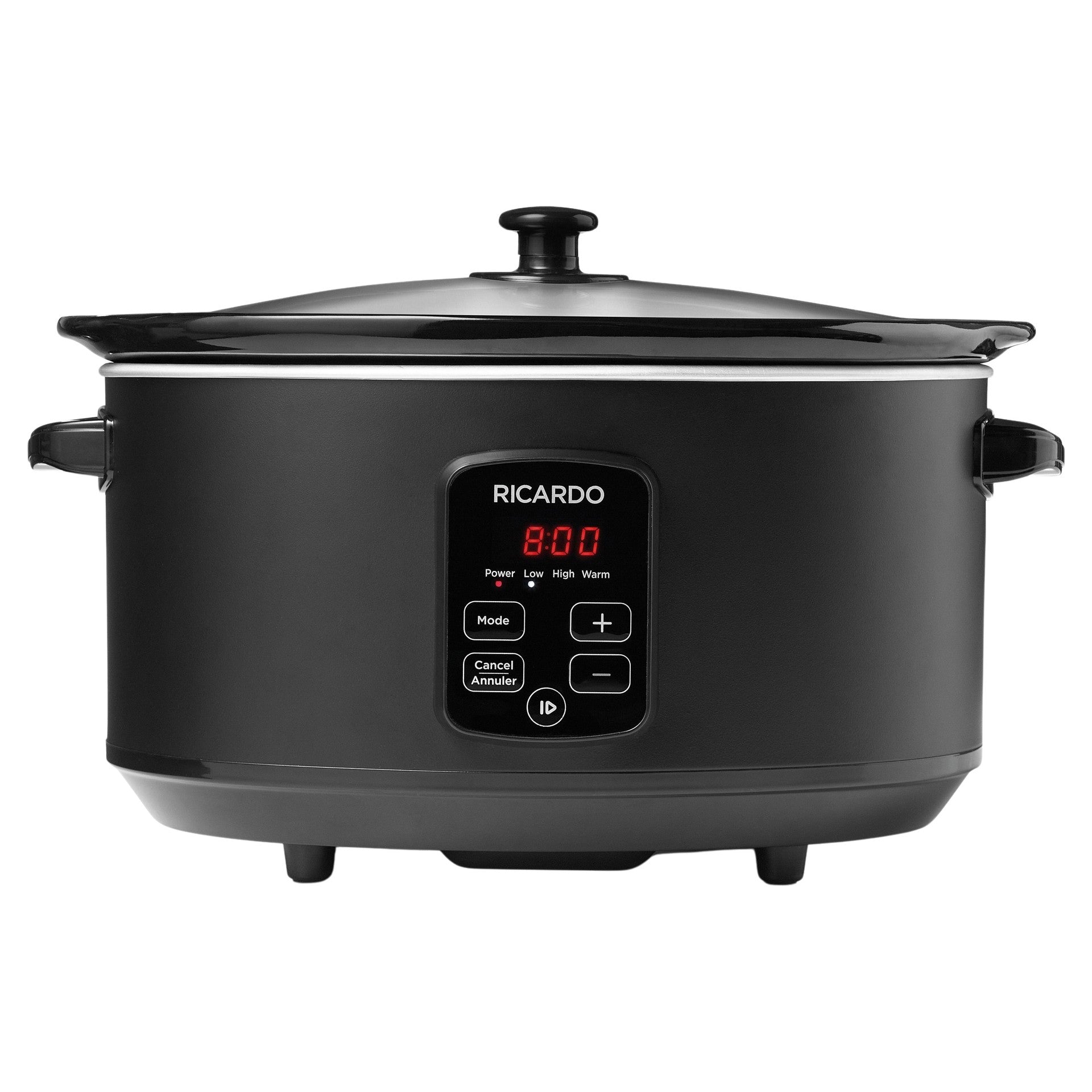 Mijoteuse programmable numérique 6L/6.3QT RICARDO - Ricardo - Mijoteuse - - La Guilde Culinaire