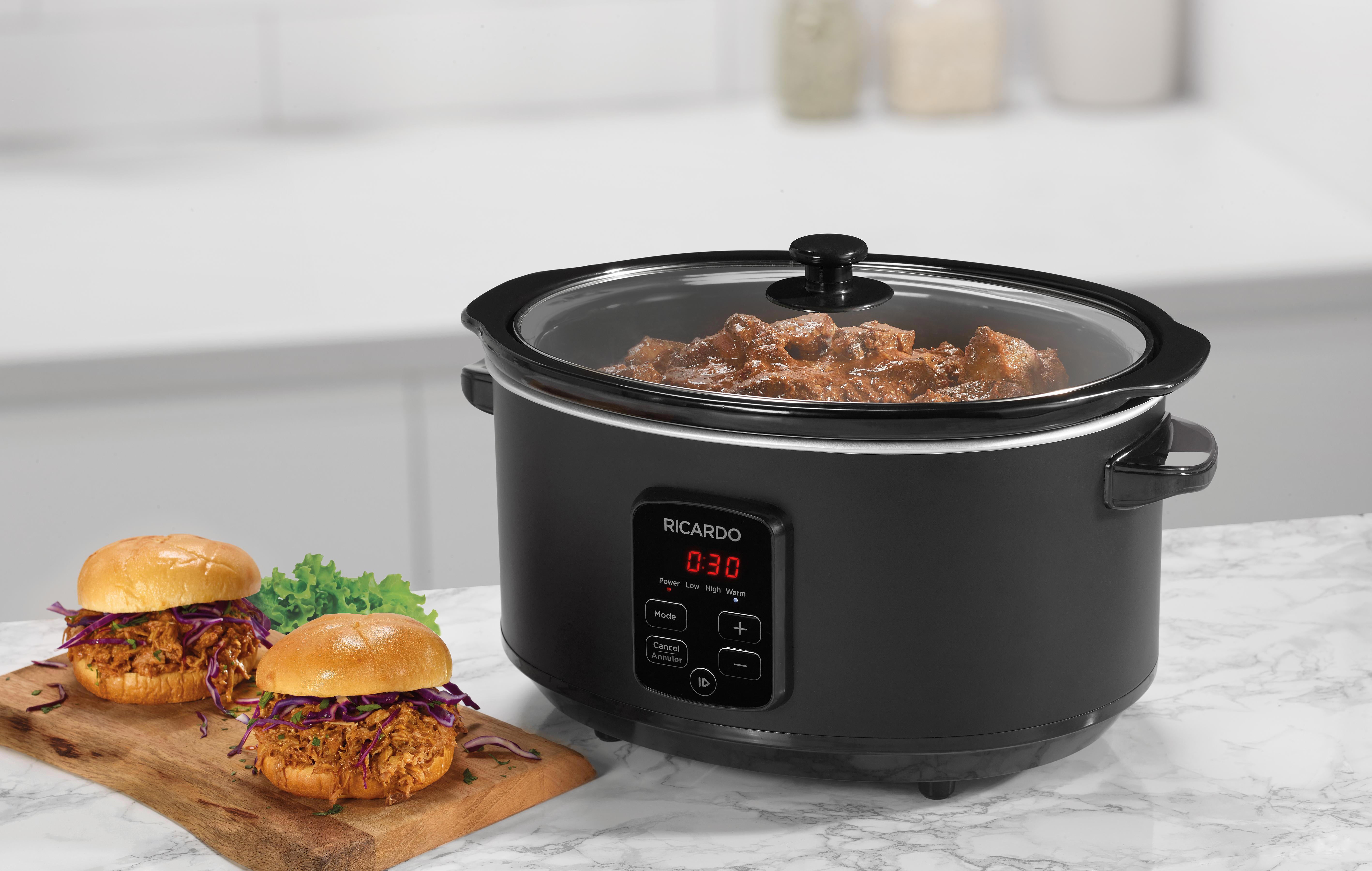 Mijoteuse programmable numérique 6L/6.3QT RICARDO - Ricardo - Mijoteuse - - La Guilde Culinaire