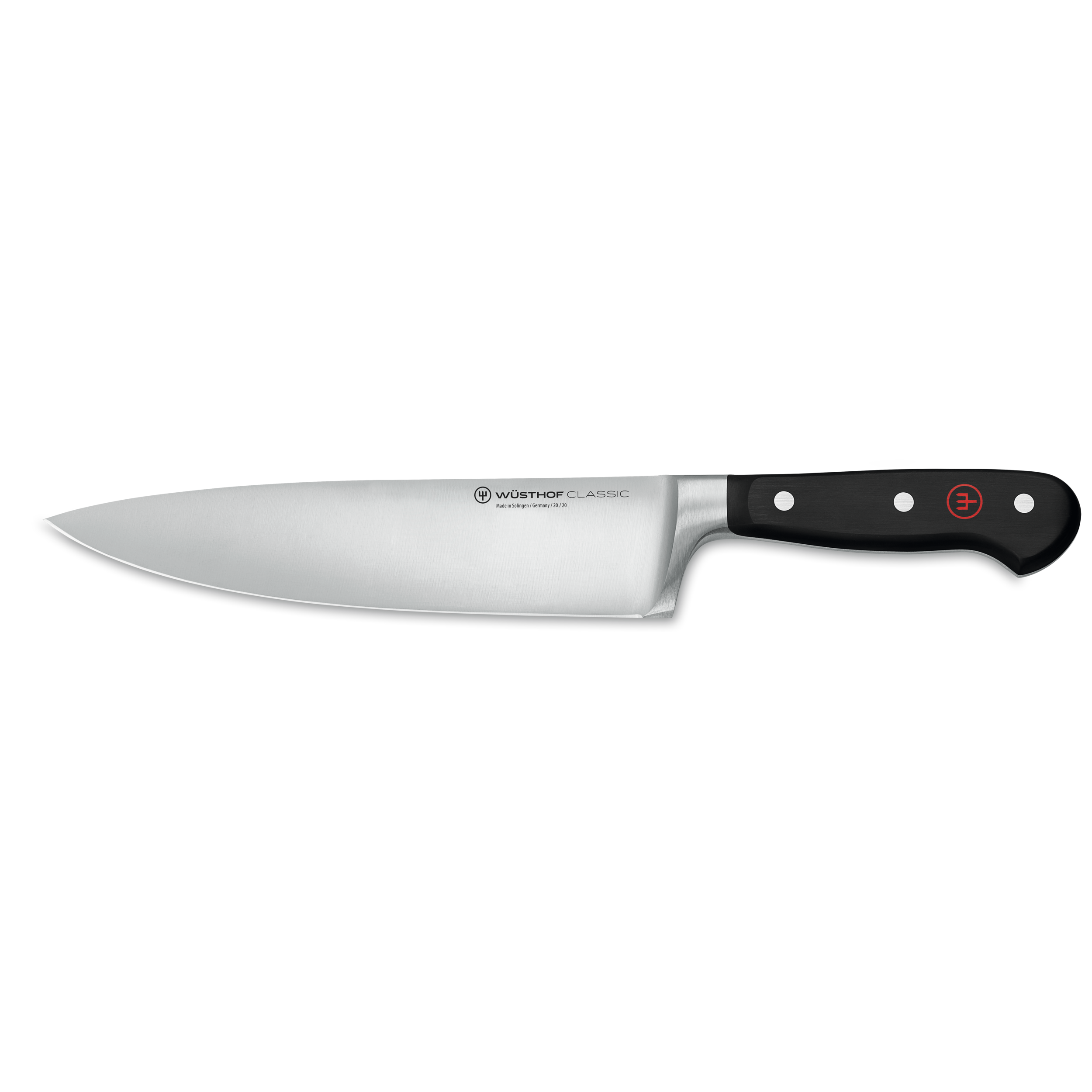 Couteau de chef 20 cm / 8" - Classic Noir - Wüsthof - Couteau de Chef - 1040100120 - La Guilde Culinaire