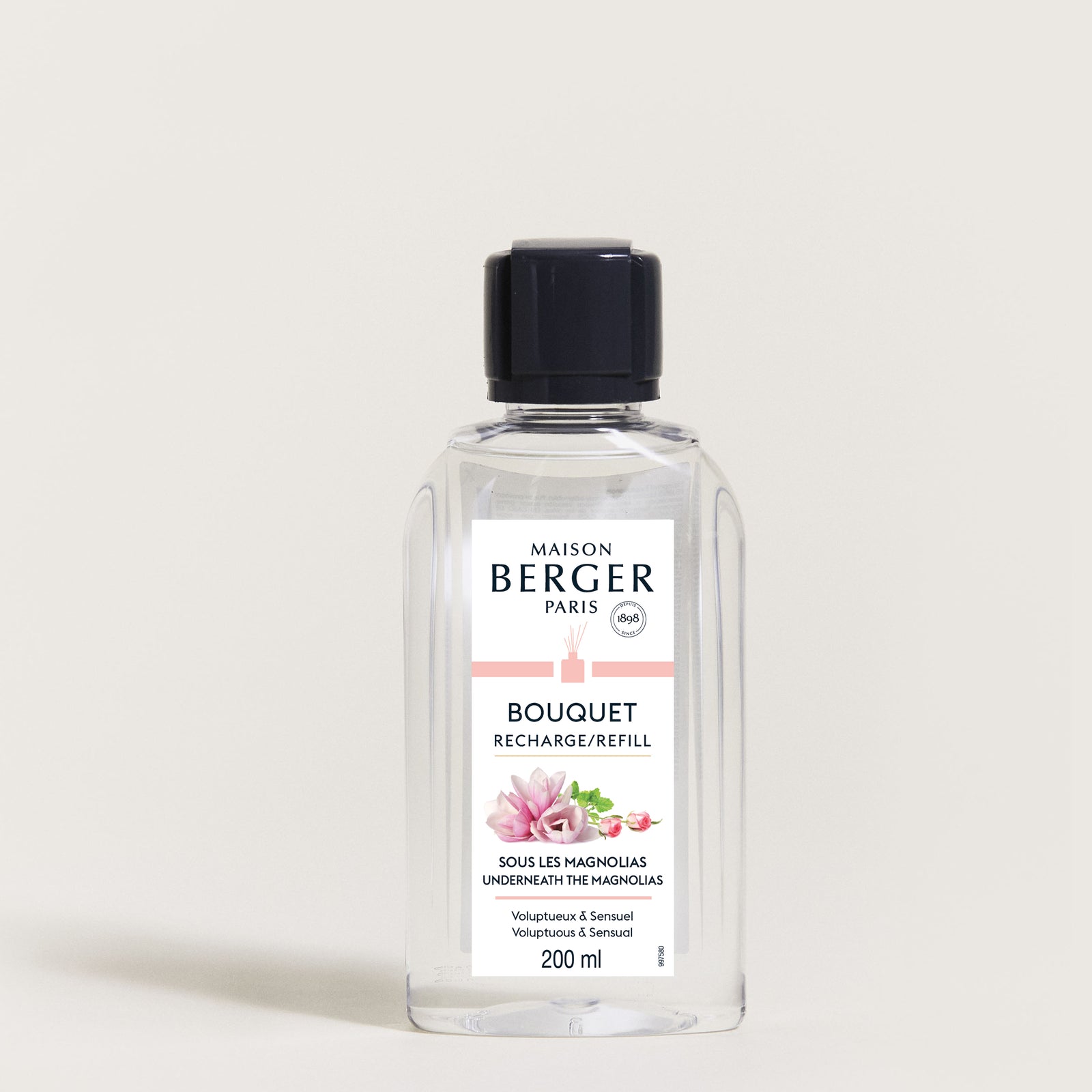 Recharge lampe Berger Sous les Magnolias 200ml    - Maison Berger Paris - Parfums d'ambiance - 