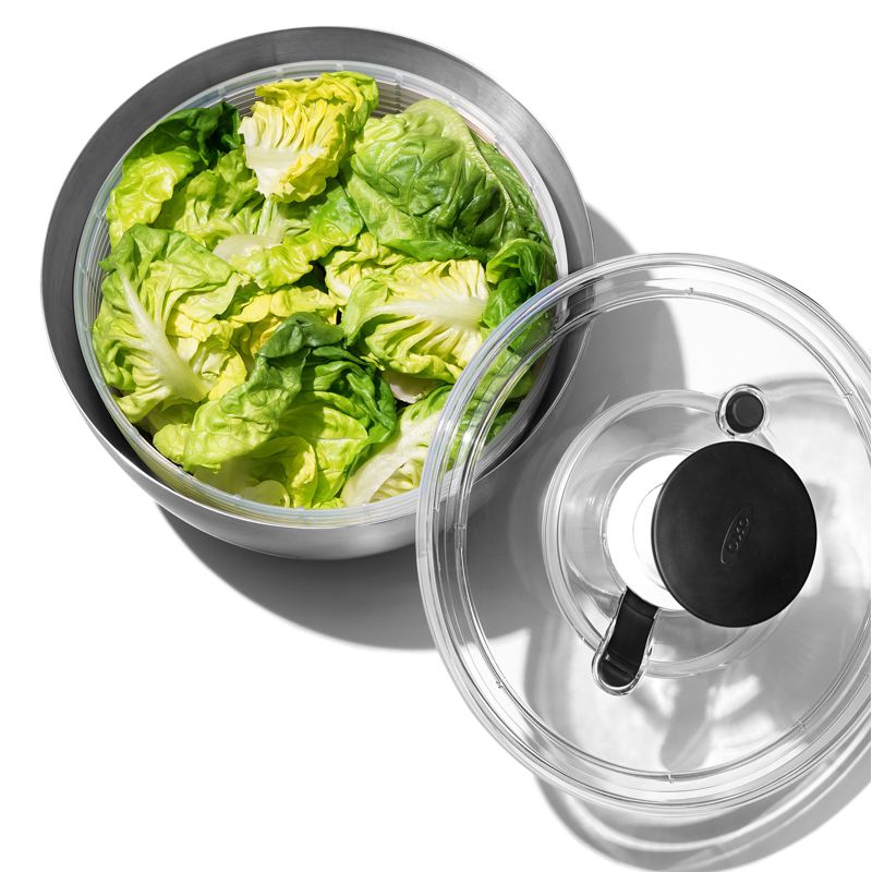 SteeL Essoreuse à salade - OXO - Accessoire - - La Guilde Culinaire