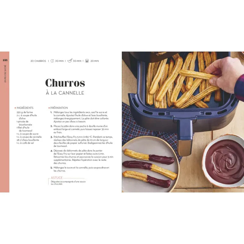 80 recettes au Air Fryer - Easy Fry & Grill - Larousse Ed. - Livre de cuisine - - La Guilde Culinaire