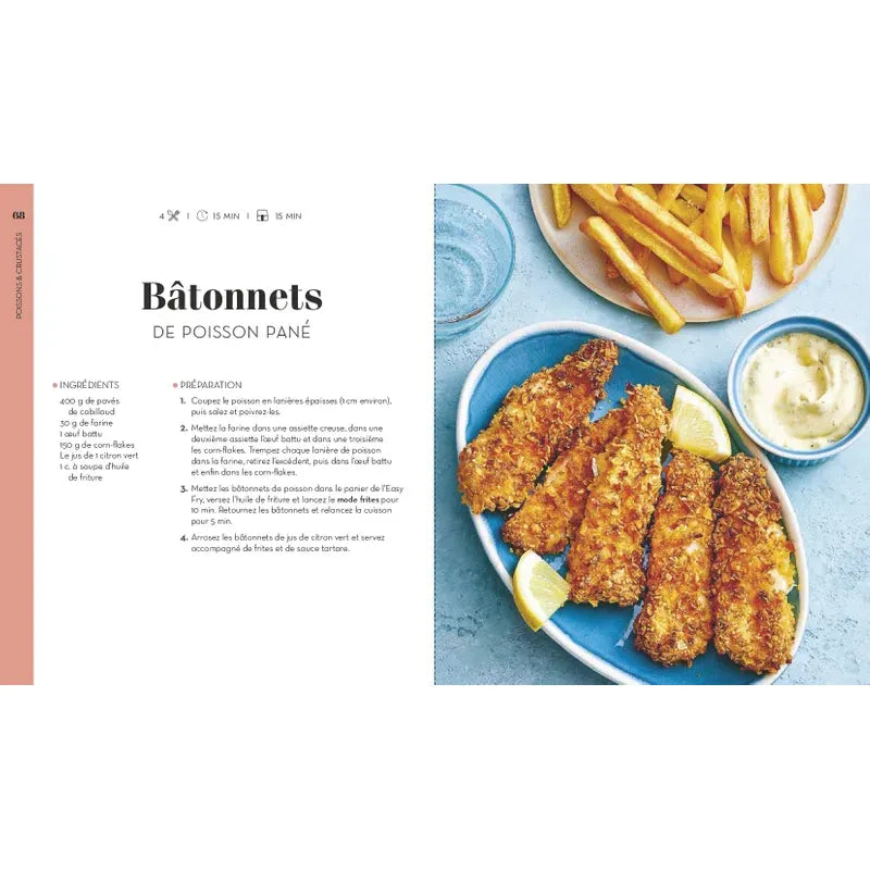 80 recettes au Air Fryer - Easy Fry & Grill - Larousse Ed. - Livre de cuisine - - La Guilde Culinaire