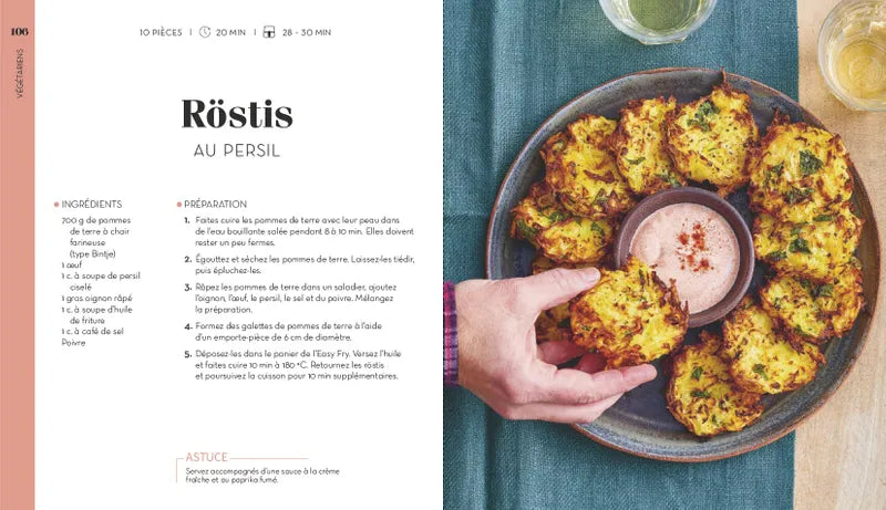 80 recettes au Air Fryer - Easy Fry & Grill