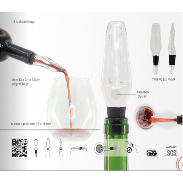 Aérateur a vin - Pulltex - Aérateur à vin - - La Guilde Culinaire