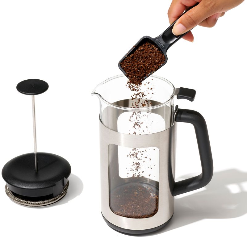 BREW Cafetière à piston avec GroundsLifter - OXO - Cafetière à piston - - La Guilde Culinaire