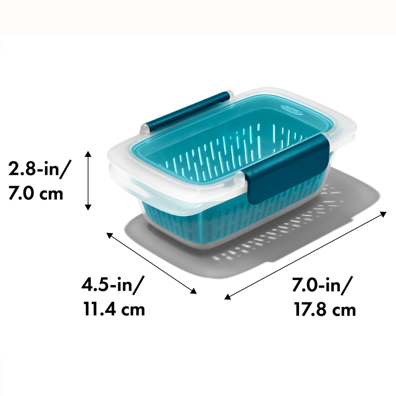PREP & GO Contenant avec passoire - OXO - Contenant pour aliment - - La Guilde Culinaire