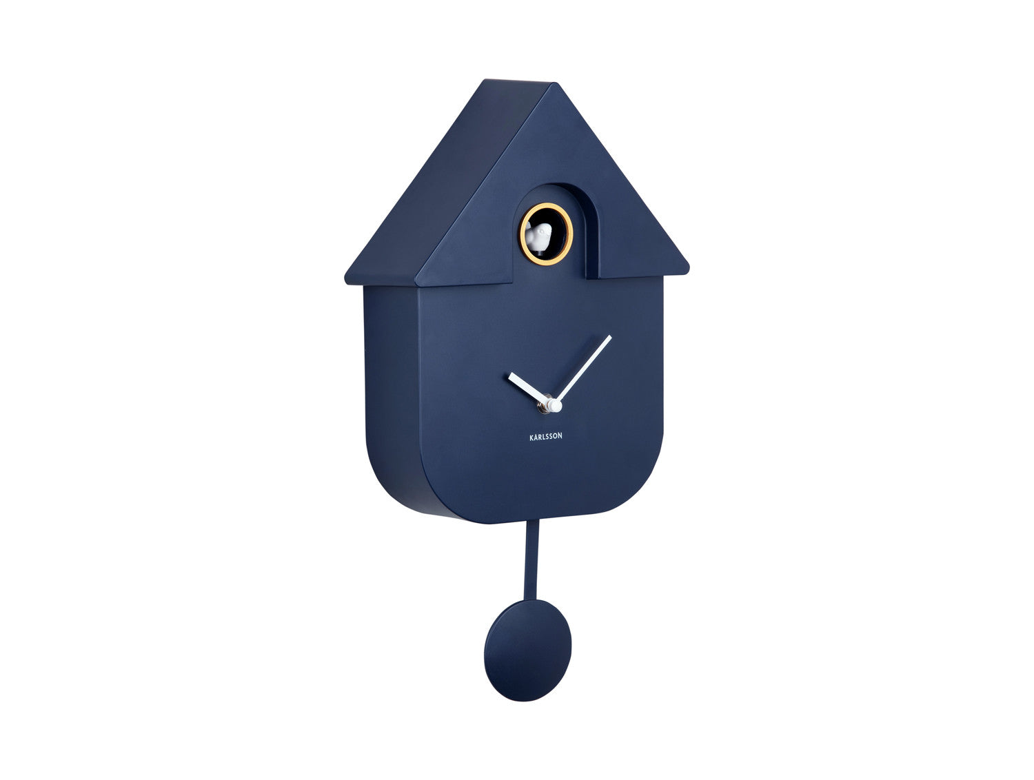 Horloge "The Modern Cuckoo" Bleu foncé - Horloge Karlsson - Horloge - M5-KMC-BL01 - La Guilde Culinaire