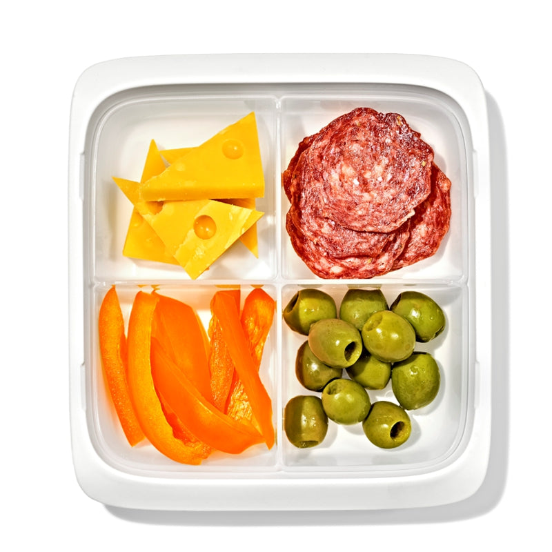 PREP & GO Contenant mince avec diviseur - OXO - Contenant pour aliment - - La Guilde Culinaire