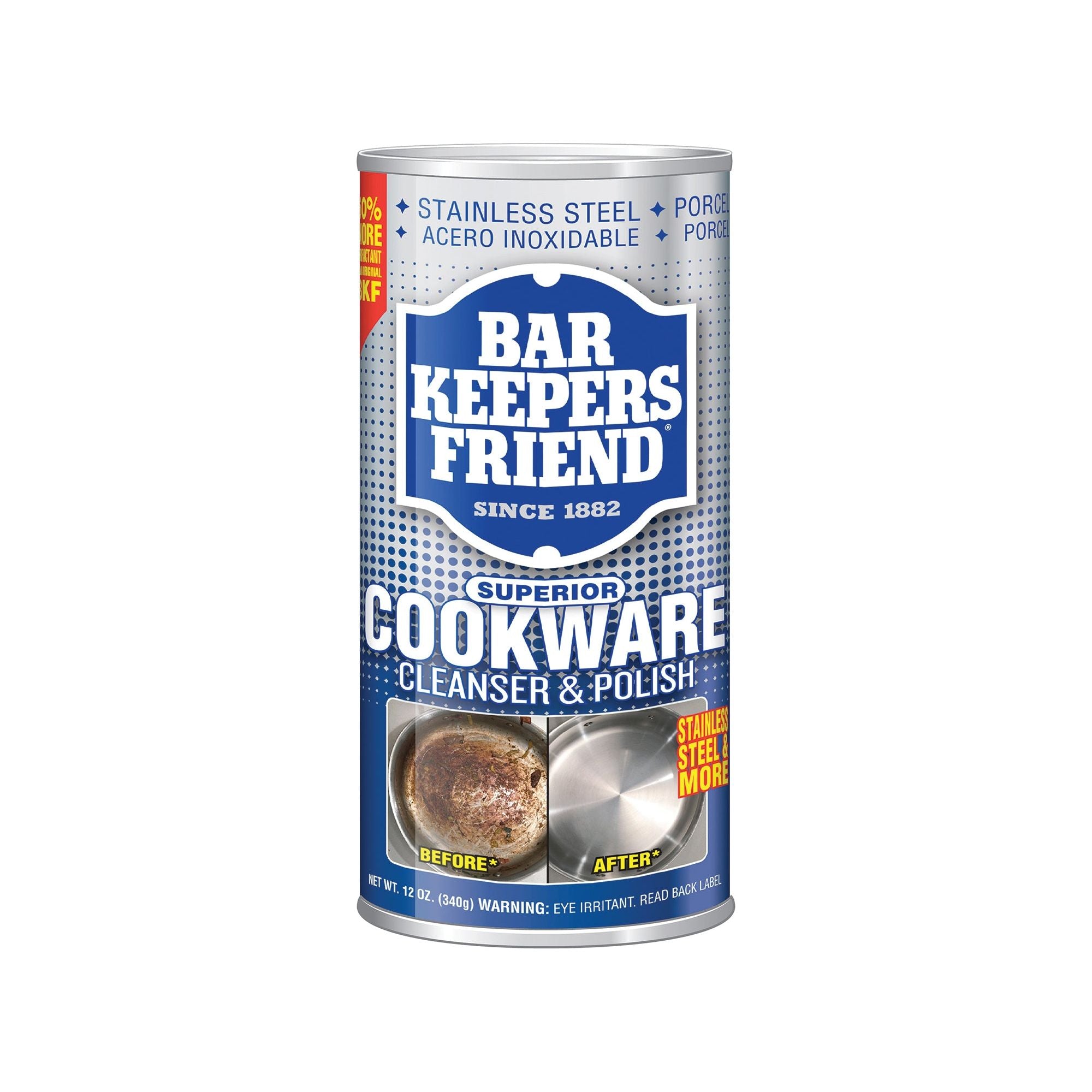 Poudre nettoyante et lustrante 340g - Bar Keepers Friend - Fox Run - Nettoyant - - La Guilde Culinaire