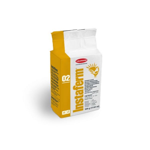 Levure sèche INSTAFERM 02 Gold 500g - Lallemand - Levure - - La Guilde Culinaire