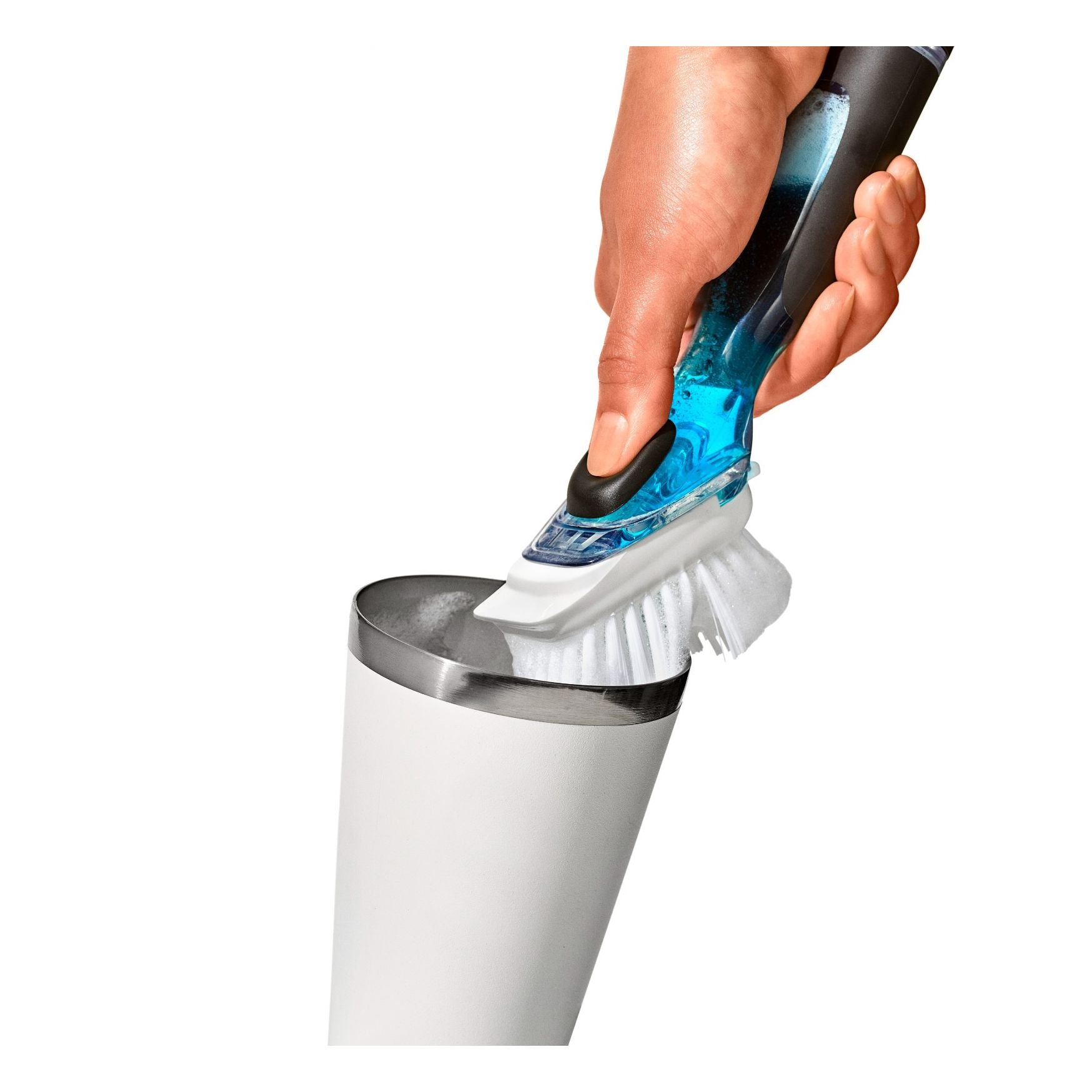 Brosse à vaisselle distributrice de savon - OXO - Brosse de nettoyage - - La Guilde Culinaire