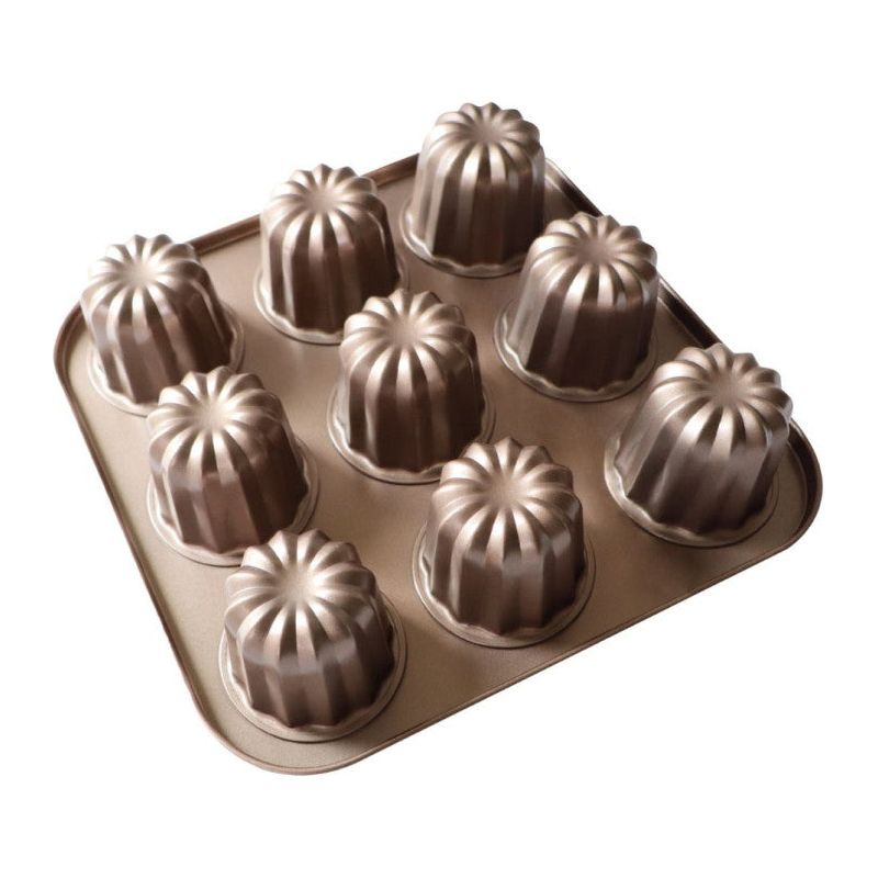 Moule Cannelé en Acier Antiadhésif - Scrapcooking - Moule à cannelé - - La Guilde Culinaire