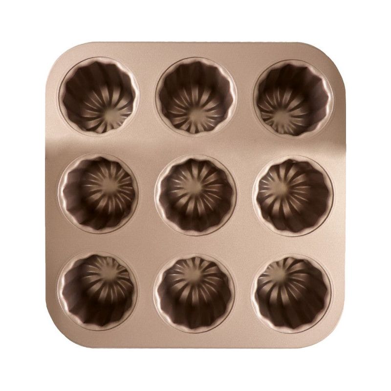 Moule Cannelé en Acier Antiadhésif - Scrapcooking - Moule à cannelé - - La Guilde Culinaire