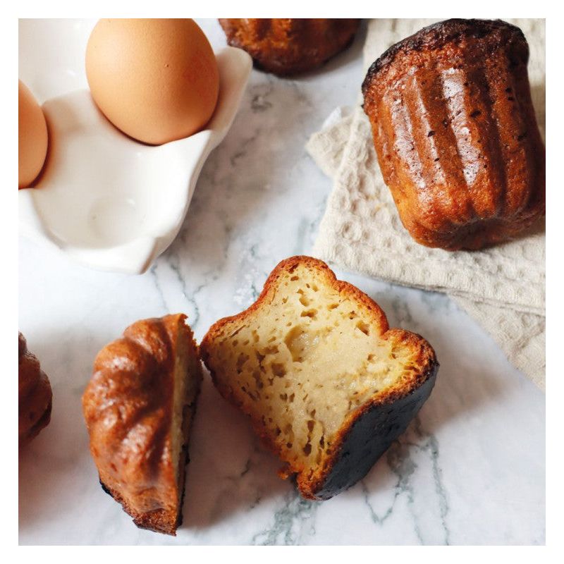 Moule Cannelé en Acier Antiadhésif - Scrapcooking - Moule à cannelé - - La Guilde Culinaire