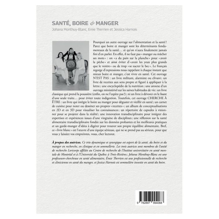Santé, boire & manger - JFD Éditions - Livre santé - - La Guilde Culinaire