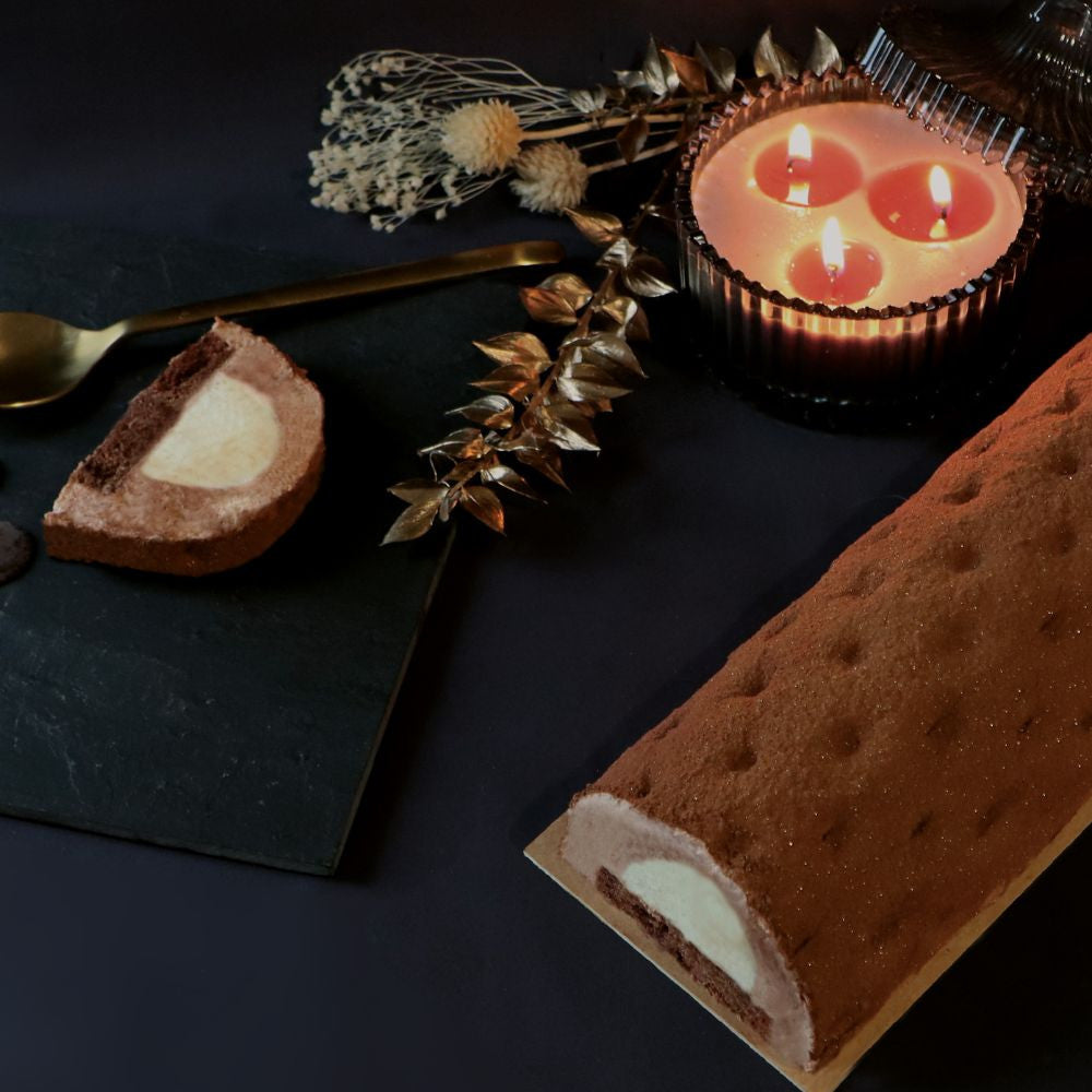 Kit moule semi rigide bûche matelassée + insert - Scrapcooking - Moule à bûche - - La Guilde Culinaire