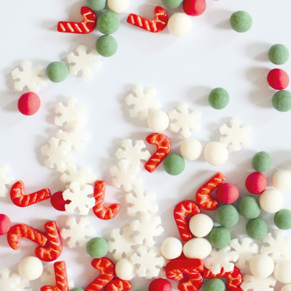 Décors sucrés Mix 3D Noël 46g - Scrapcooking - Décors sucrés - - La Guilde Culinaire