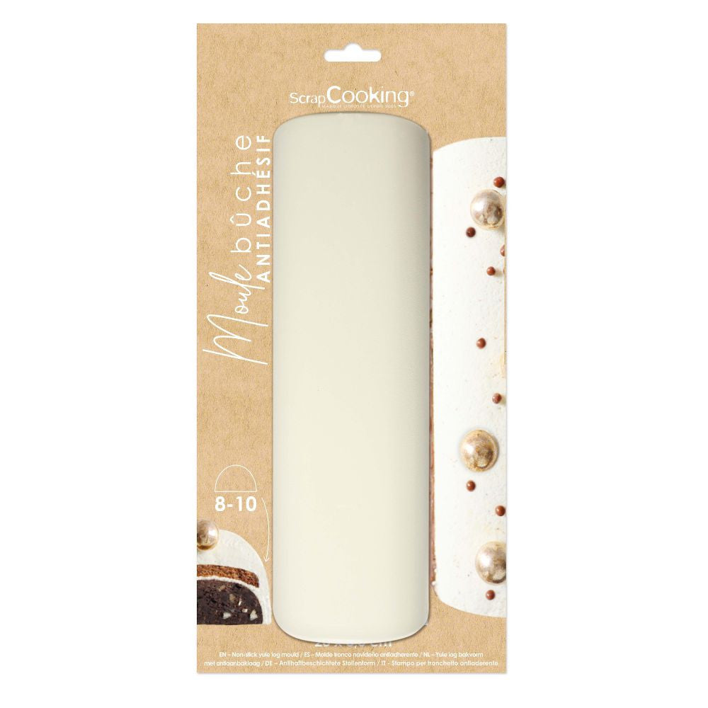 Moule bûche antiadhésif - Scrapcooking - Moule à bûche - - La Guilde Culinaire