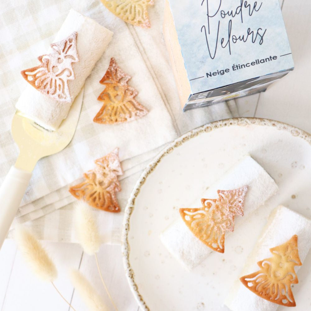 Tapis silicone pour tuile décors Sweet Xmas - Scrapcooking - Tapis de pâtisserie - - La Guilde Culinaire