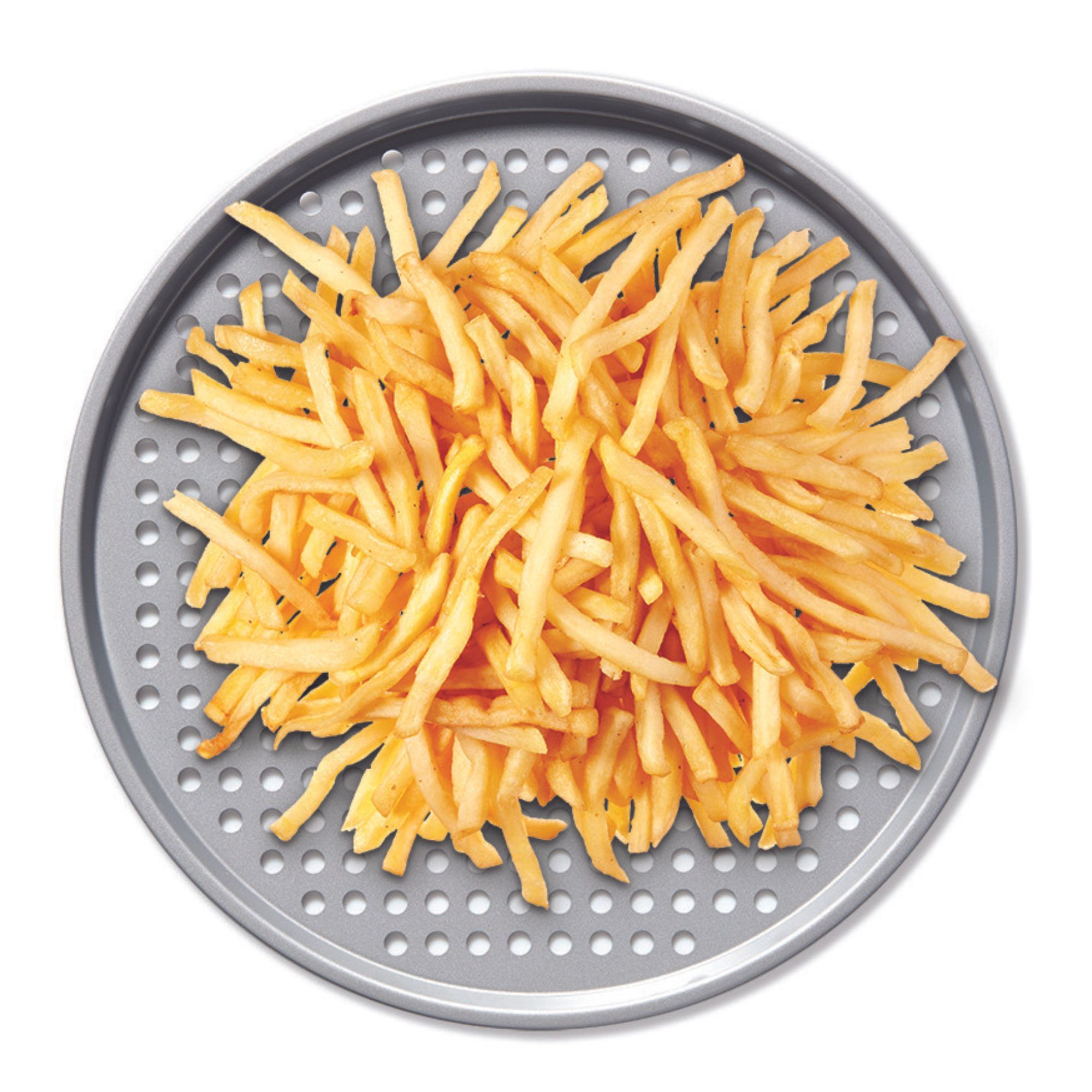 The ROCK WAVE plaque à pizza perforée antiadhésive de 37 cm (14.5") - The Rock - Plaque à pizza - - La Guilde Culinaire