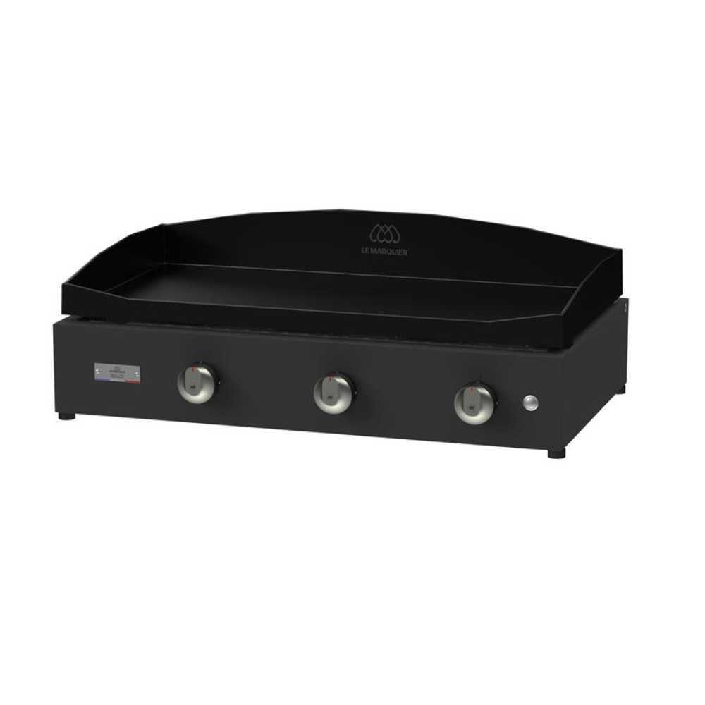 Plancha Pure 375 Noir au Gaz - Le Marquier - Le Marquier - Plancha - - La Guilde Culinaire