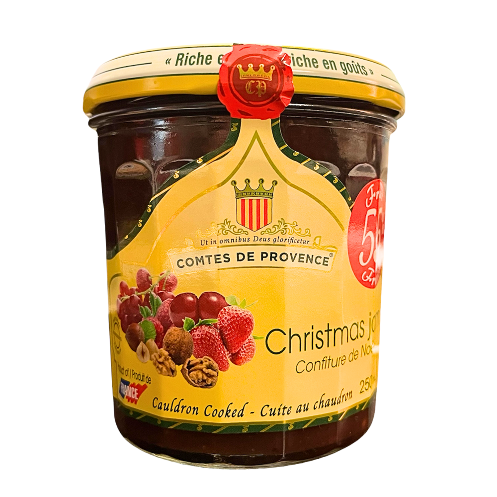Confiture de Noël 250 ml/ 8,45 oz - Comtes de Provence - Comtes de Provence - Confiture - - La Guilde Culinaire