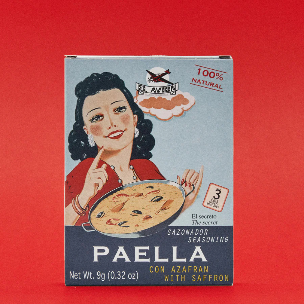 Assaisonnement pour Paella au Safran - El Avion DOP - Paprika - - La Guilde Culinaire