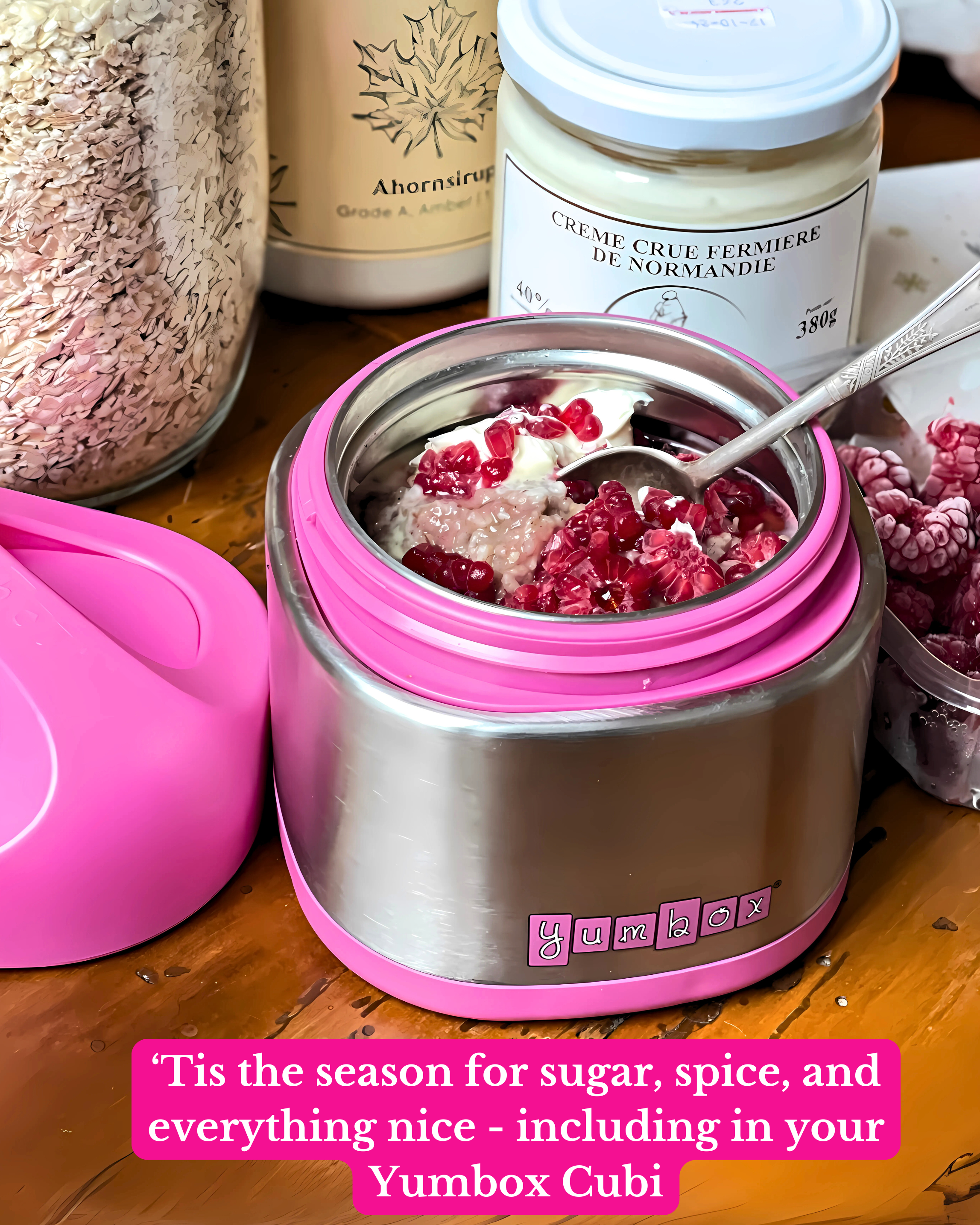 Yumbox Cubi Kids 10oz Bocal Thermique pour Nourriture Chaude et Froide - Yumbox - Boîte à repas - - La Guilde Culinaire