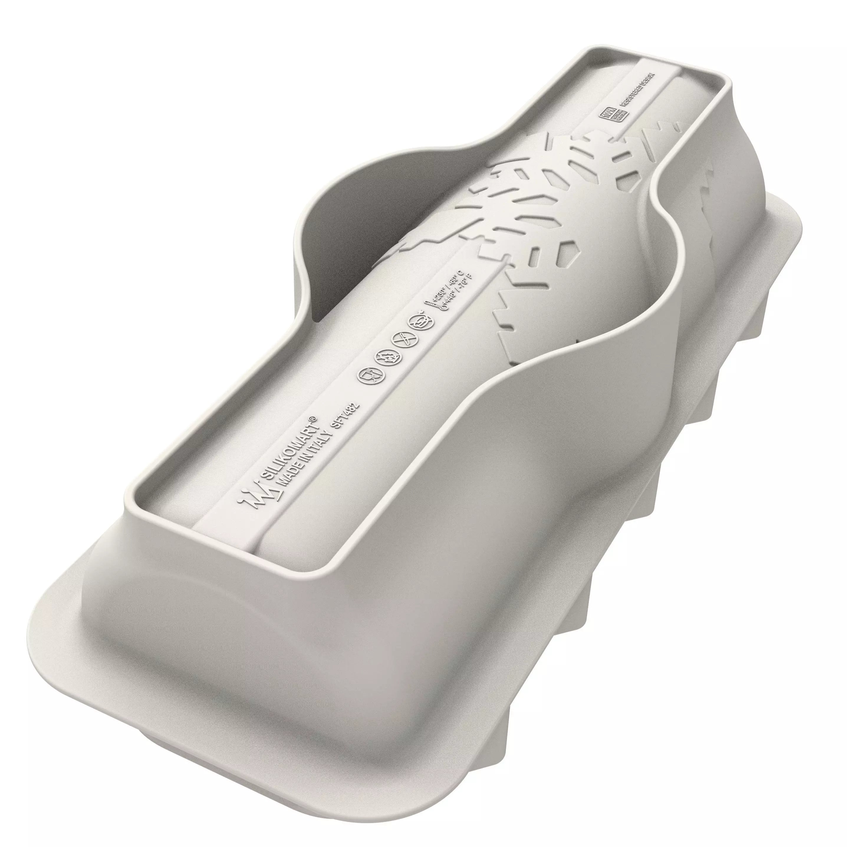 Moule Bûche Snowfall