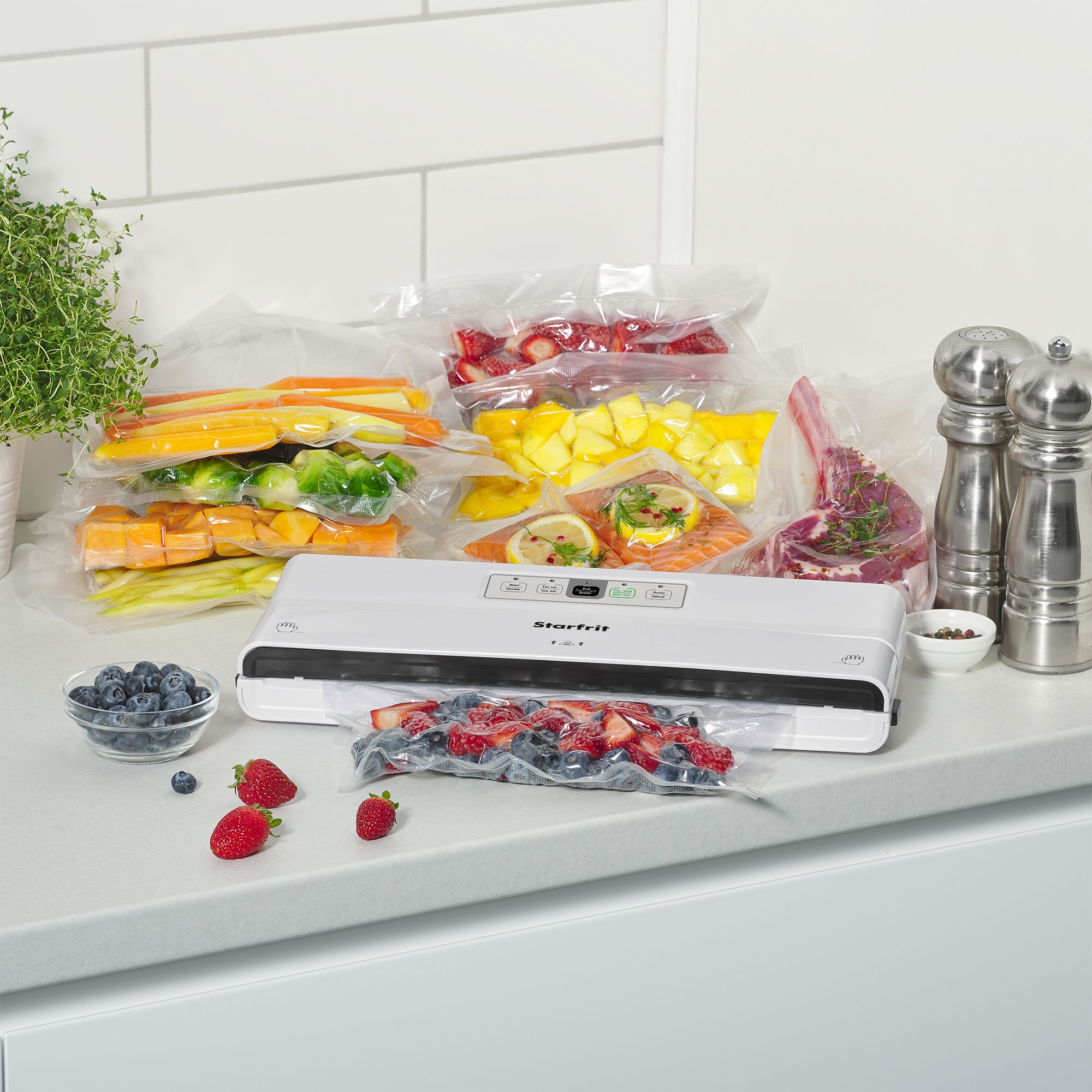 Starfrit scelleuse sous vide électrique - Starfrit - Emballeuse sous-vide - - La Guilde Culinaire