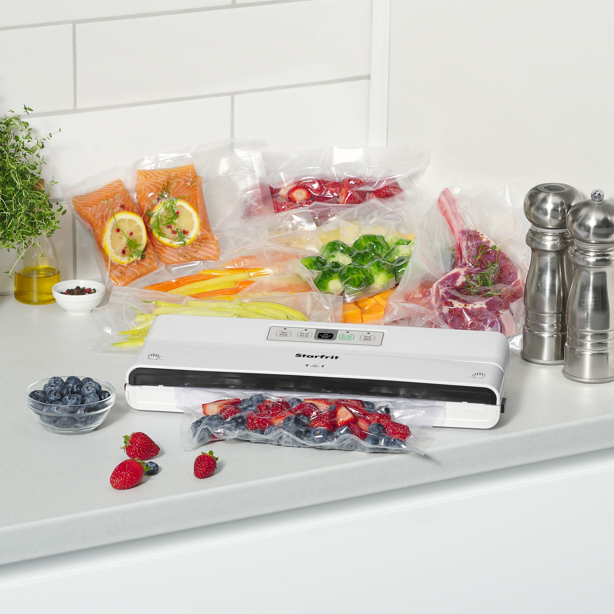 Starfrit scelleuse sous vide électrique - Starfrit - Emballeuse sous-vide - - La Guilde Culinaire