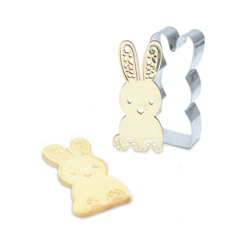 Découpoir + embosseur bois Lapin ! - Scrapcooking - Découpoir - - La Guilde Culinaire