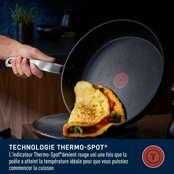 T-fal Stone Shield Poêle - T-fal - Poêle - - La Guilde Culinaire