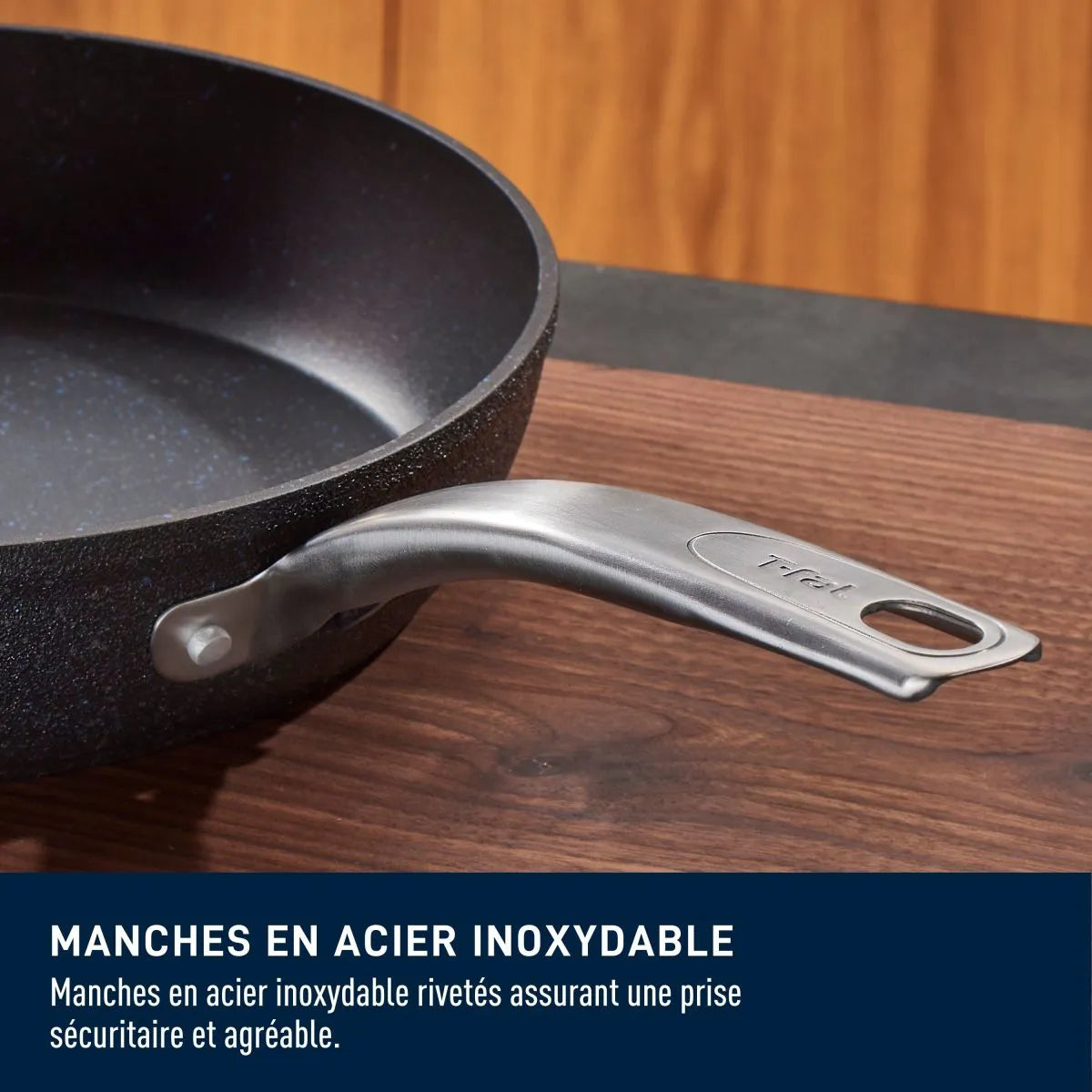 T-fal Stone Shield Poêle - T-fal - Poêle - - La Guilde Culinaire