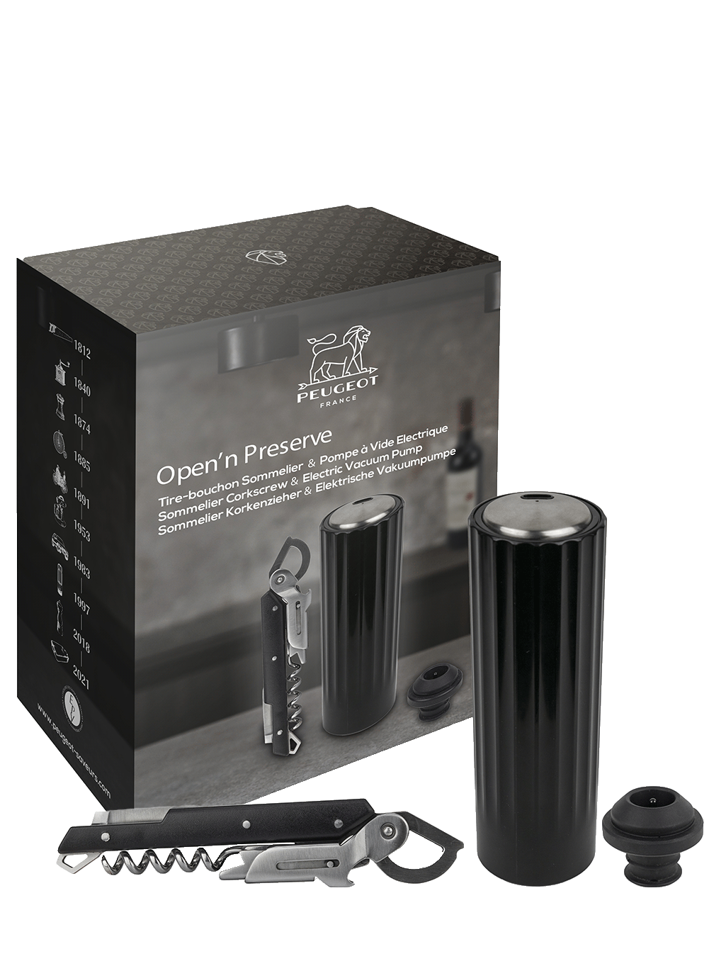 Open ‘n Preserve - Peugeot - Tire-bouchon - - La Guilde Culinaire