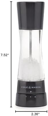 Moulin à sel Derwent en acier inoxydable - Cole & Mason - Cole & Mason - Moulin à sel - - La Guilde Culinaire